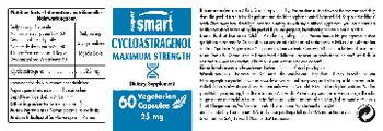 SuperSmart Cycloastragenol Maximum Strength 25 mg - supplement