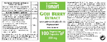 SuperSmart Goji Berry Extract 500 mg - supplement