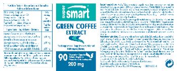 SuperSmart Green Coffee Extract 200 mg - food supplement