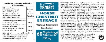 SuperSmart Horse Chestnut Extract 250 mg - supplement