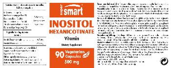 SuperSmart Inositol Hexanicotinate 500 mg - supplement
