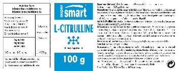 SuperSmart L-Citrulline - supplement