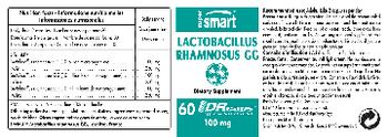 SuperSmart Lactobacillus Rhamnosus GG 100 mg - supplement