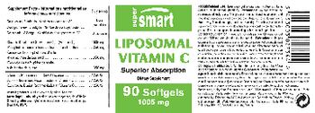 SuperSmart Liposomal Vitamin C 1005 mg - supplement