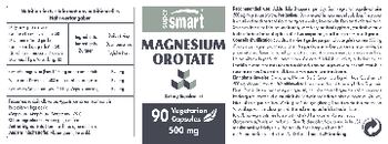 SuperSmart Magnesium Orotate 500 mg - supplement