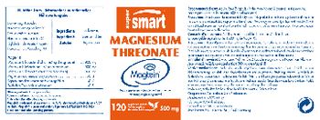 SuperSmart Magnesium Threonate 500 mg - food supplement