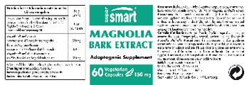SuperSmart Magnolia Bark Extract 150 mg - adaptogenic supplement