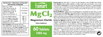 SuperSmart MgCl2 1088 mg - supplement
