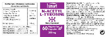 SuperSmart N-Acetyl L-Tyrosine 300 mg - supplement