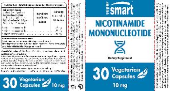 SuperSmart Nicotinamide Mononucleotide 10 mg - supplement