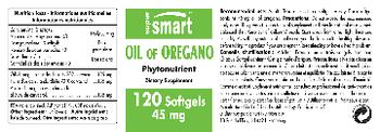 SuperSmart Oil of Oregano 45 mg - supplement