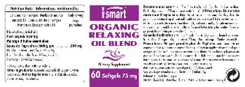 SuperSmart Organic Relaxing Oil Blend 75 mg - supplement
