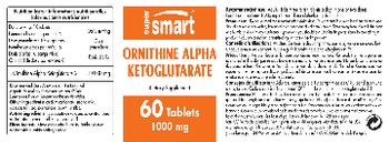 SuperSmart Ornithine Alpha Ketoglutarate 1000 mg - supplement