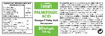SuperSmart Palmitoleic Acid 840 mg - supplement