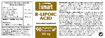 SuperSmart R-Lipoic Acid 100 mg - antioxidant supplement