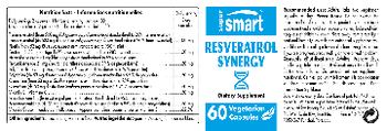 SuperSmart Resveratrol Synergy - supplement