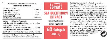 SuperSmart Sea Buckthorn Extract 500 mg - supplement