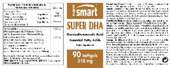 SuperSmart Super DHA 310 mg - supplement