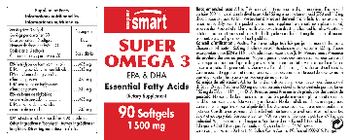 SuperSmart Super Omega 3 1500 mg - supplement