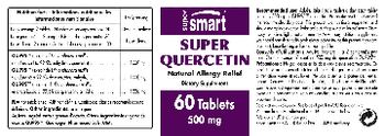 SuperSmart Super Quercetin 500 mg - supplement