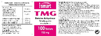 SuperSmart TMG 750 mg - supplement
