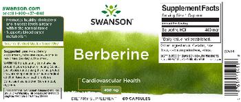 Swanson Berberine 400 mg - supplement