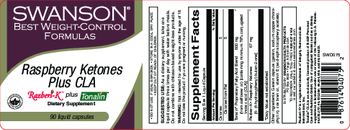 Swanson Best Weight-Control Formulas Raspberry Ketones Plus CLA - supplement