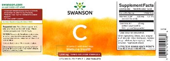 Swanson C 1,000 mg Timed-Release Formula - vitamin supplement