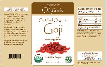 Swanson Certified Organic Certified Organic Goji - supplement