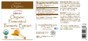 Swanson Certified Organic KefiNutra Organic Fermented Turmeric Extract - standardized herbal supplement
