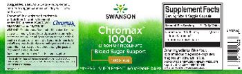 Swanson Chromax 1000 1,000 mcg - mineral supplement