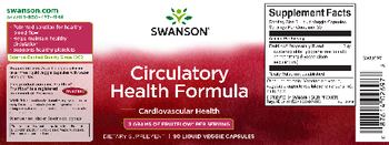 Swanson Circulatory Health Formula - supplement