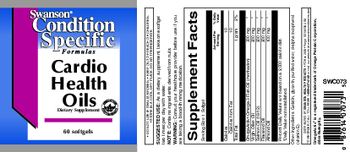Swanson Condition Specific Formulas Cardio Health Oils - supplement