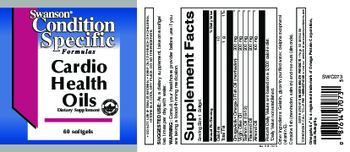 Swanson Condition Specific Formulas Cardio Health Oils - supplement
