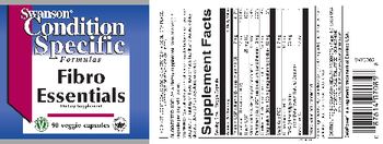 Swanson Condition Specific Formulas Fibro Essentials - supplement