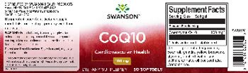Swanson CoQ10 100 mg - supplement
