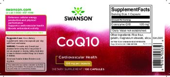 Swanson CoQ10 120 mg - supplement