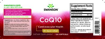 Swanson CoQ10 60 mg - supplement