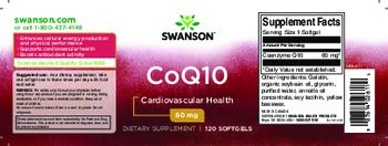 Swanson CoQ10 60 mg - supplement
