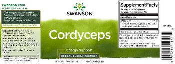 Swanson Cordyceps - herbal supplement
