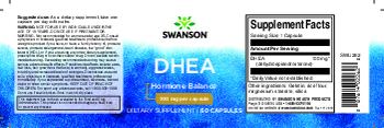 Swanson DHEA 100 mg - supplement