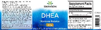 Swanson DHEA 50 mg - supplement