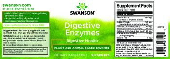 Swanson Digestive Enzymes - supplement