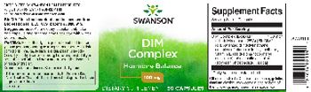 Swanson DIM Complex 100 mg - supplement