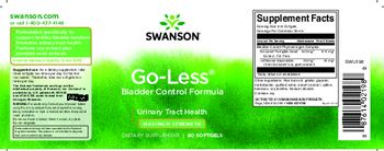 Swanson Go-Less Maximum Strength - supplement