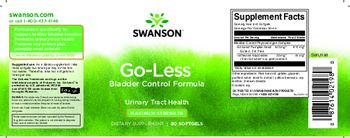 Swanson Go-Less - supplement