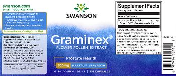 Swanson Graminex Flower Pollen Extract 500 mg Maximum Strength - supplement