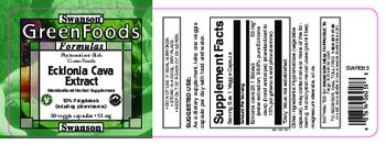 Swanson GreenFoods Formulas Ecklonia Cava Extract 53 mg - standardized herbal supplement