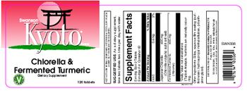 Swanson Kyoto Brand Chlorella & Fermented Turmeric - supplement