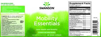 Swanson Mobility Essentials - supplement